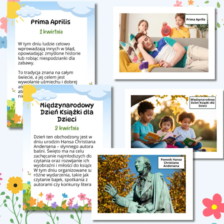 Gazetka ścienna Kwiecień (pdf) - EduBazarek