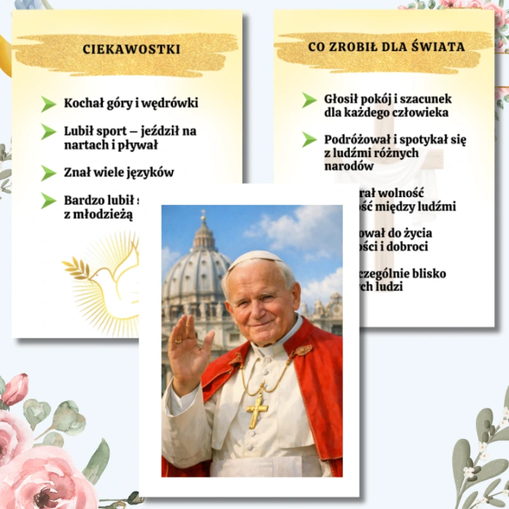 Gazetka Ścienna Jan Paweł II (pdf) - EduBazarek