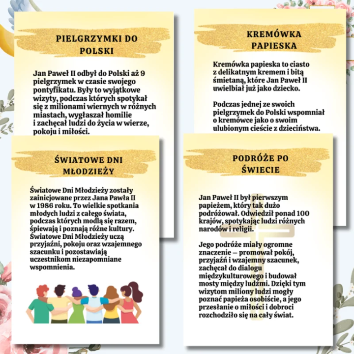 Gazetka Ścienna Jan Paweł II (pdf) - EduBazarek