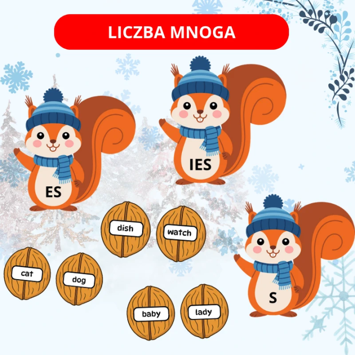 Winter Grammar - język angielski - EduBazarek