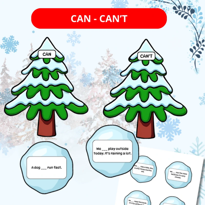 Winter Grammar - język angielski - EduBazarek