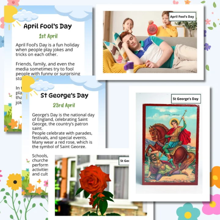 Gazetka Ścienna April (pdf) - język angielski - EduBazarek