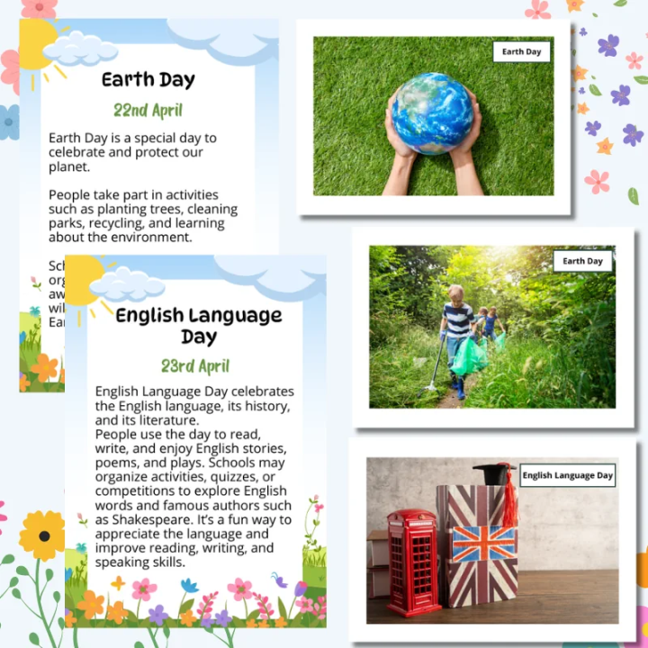 Gazetka Ścienna April (pdf) - język angielski - EduBazarek