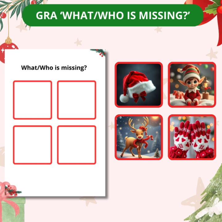 Christmas Pack – gry i zabawy świąteczne do języka angielskiego