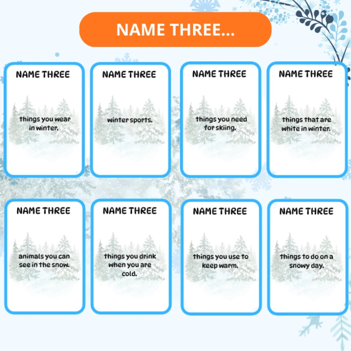 Winter Games - język angielski - EduBazarek