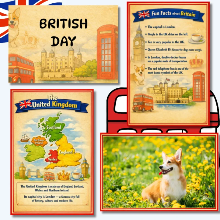 Gazetka Ścienna British Day (pdf) - EduBazarek