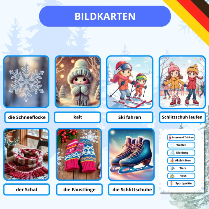 Winterpaket - język niemiecki - EduBazarek