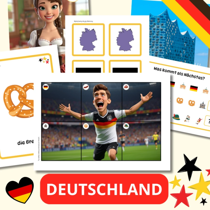 Zestaw Deutschland (pdf) - język niemiecki - EduBazarek