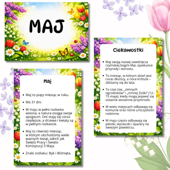 Gazetka Ścienna Maj (pdf) - EduBazarek