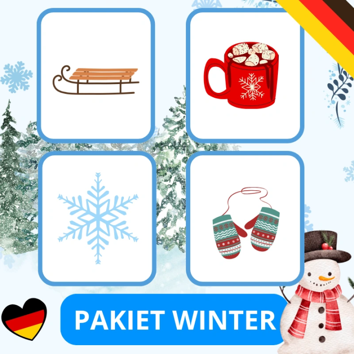 Pakiet Winter - język niemiecki - EduBazarek