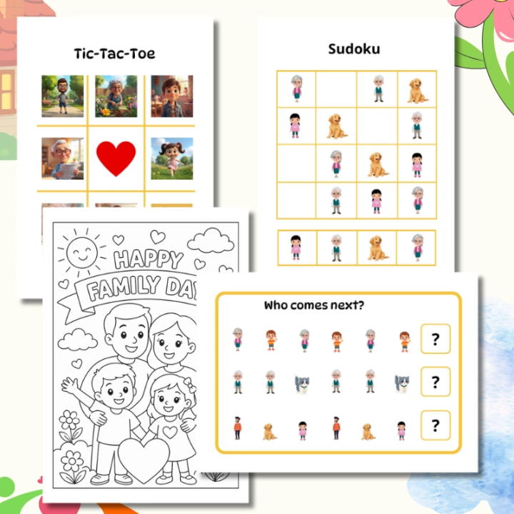 Zestaw Edukacyjny Family (pdf) - język angielski - EduBazarek
