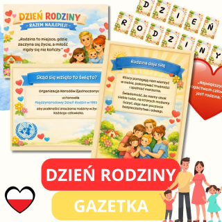 Gazetka Ścienna Dzień Rodziny (pdf) - EduBazarek