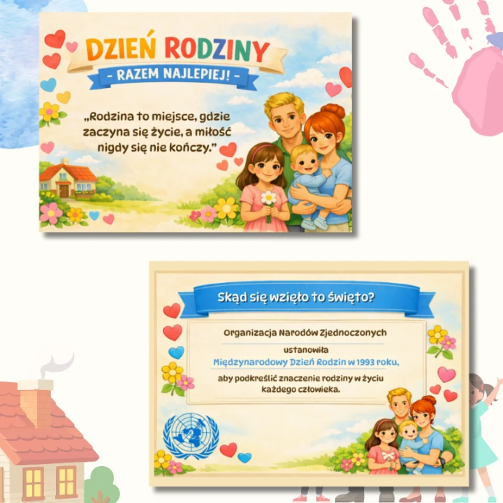 Gazetka Ścienna Dzień Rodziny (pdf) - EduBazarek