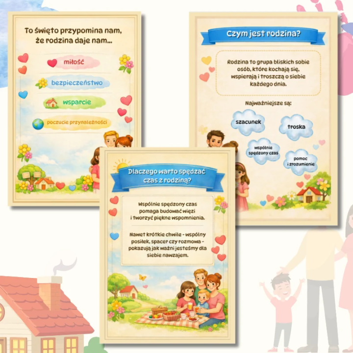 Gazetka Ścienna Dzień Rodziny (pdf) - EduBazarek