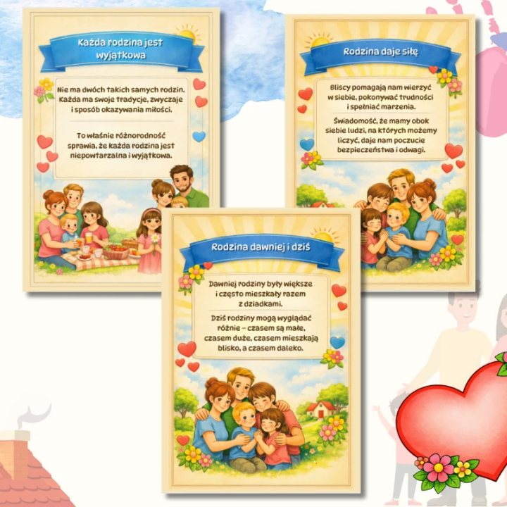 Gazetka Ścienna Dzień Rodziny (pdf) - EduBazarek