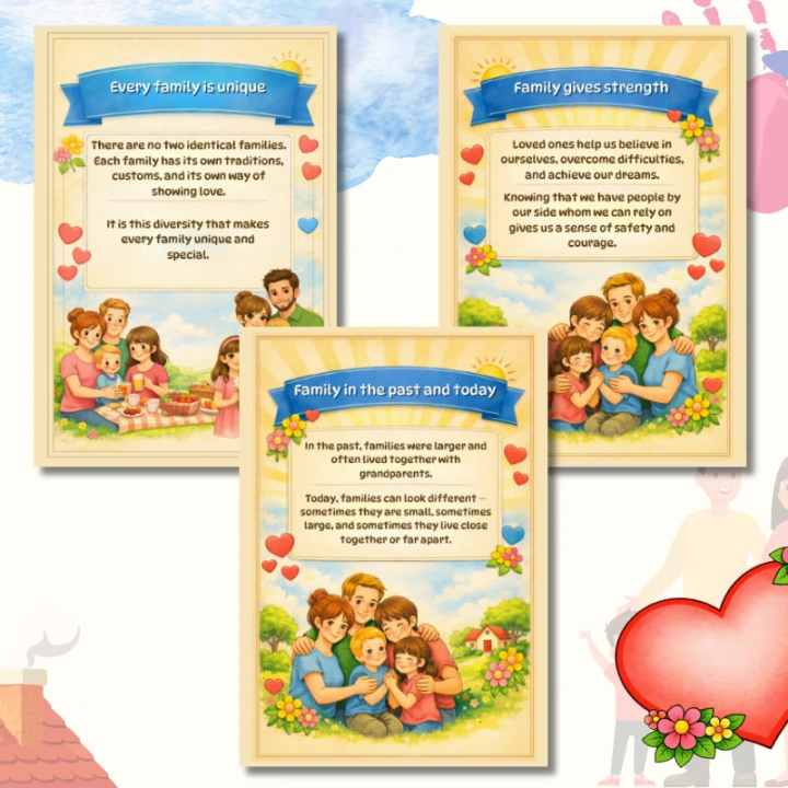 Gazetka Ścienna Family Day (pdf) - język angielski - EduBazarek