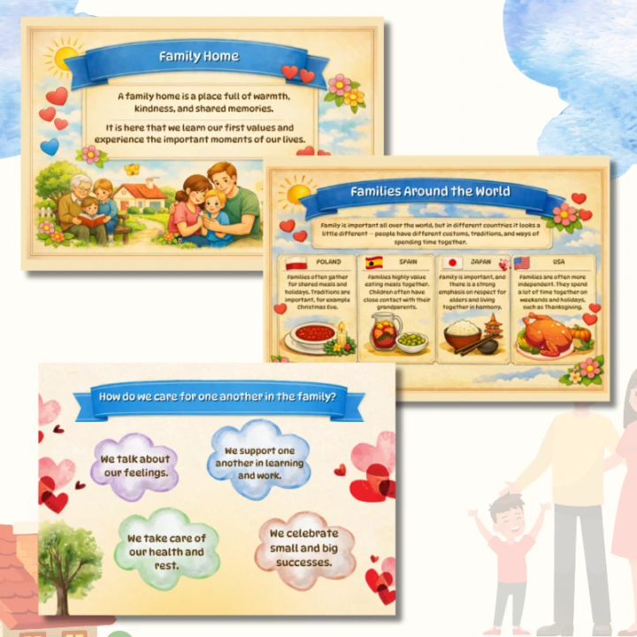 Gazetka Ścienna Family Day (pdf) - język angielski - EduBazarek