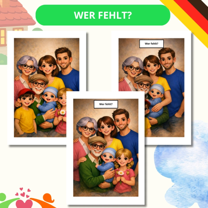 Zestaw Die Familie (pdf) - język niemiecki - EduBazarek