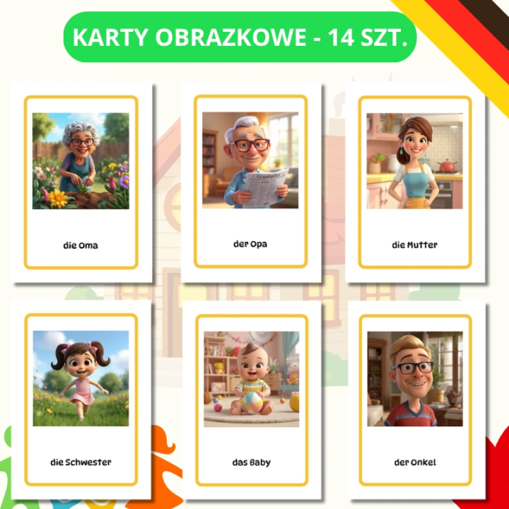 Zestaw Die Familie (pdf) - język niemiecki - EduBazarek