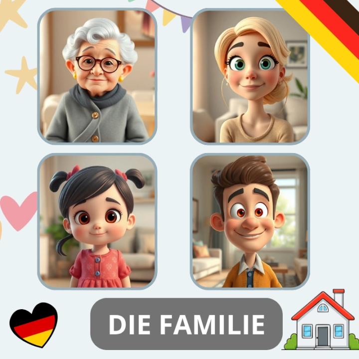 Familienpaket - język niemiecki - EduBazarek