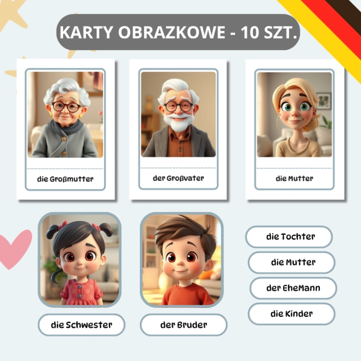 Familienpaket - język niemiecki - EduBazarek