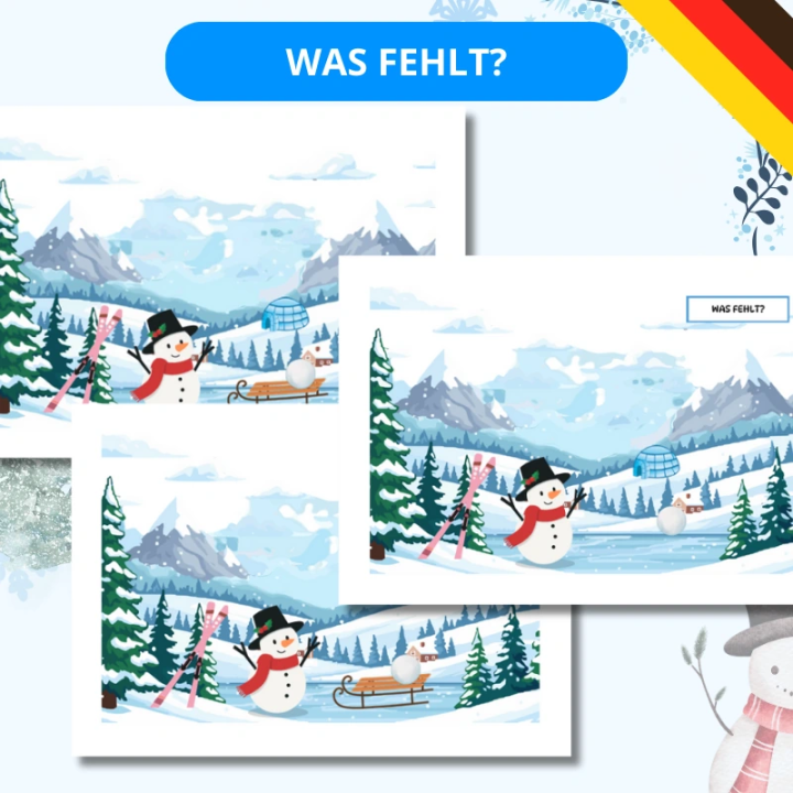 Pakiet Winter - język niemiecki - EduBazarek