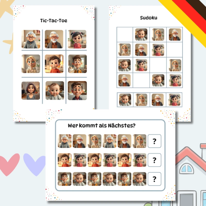 Familienpaket - język niemiecki - EduBazarek