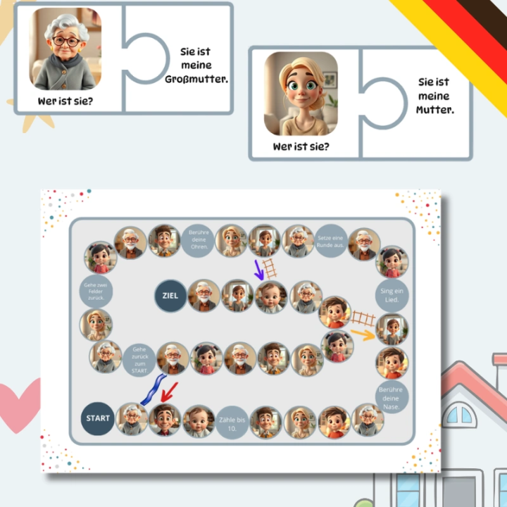 Familienpaket - język niemiecki - EduBazarek
