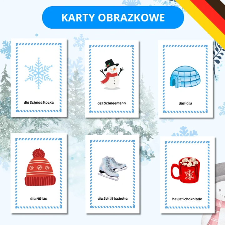 Pakiet Winter - język niemiecki - EduBazarek