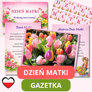 Gazetka Ścienna Dzień Matki - EduBazarek