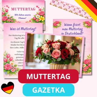Gazetka Szkolna Muttertag (pdf) - język niemiecki - EduBazarek
