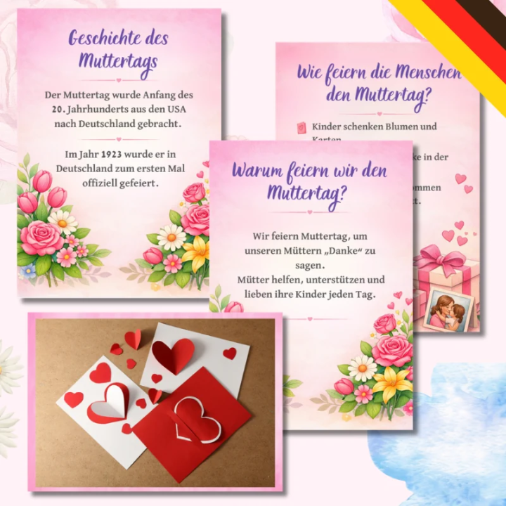 Gazetka Szkolna Muttertag (pdf) - język niemiecki - EduBazarek