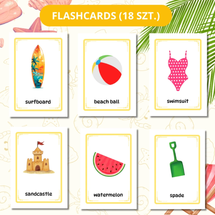 Zestaw Edukacyjny Summer (pdf) - język angielski - EduBazarek