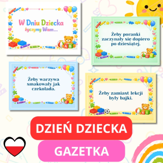 Gazetka ścienna „Dzień Dziecka” (pdf) - EduBazarek