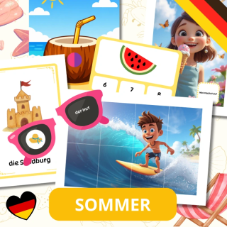 Zestaw Edukacyjny Sommer (pdf) - język niemiecki - EduBazarek