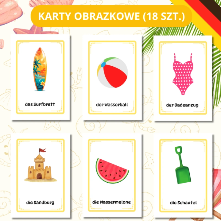 Zestaw Edukacyjny Sommer (pdf) - język niemiecki - EduBazarek