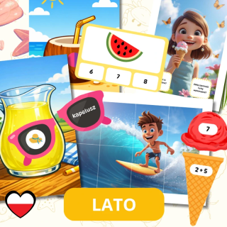 Zestaw Edukacyjny Lato (pdf) - gry i zabawy - EduBazarek