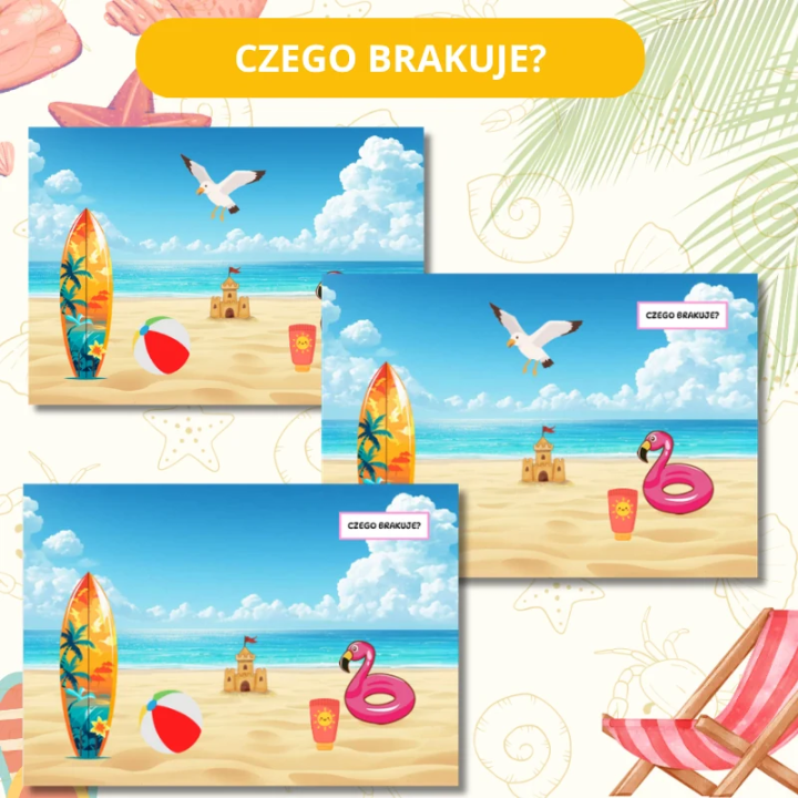 Zestaw Edukacyjny Lato (pdf) - gry i zabawy - EduBazarek