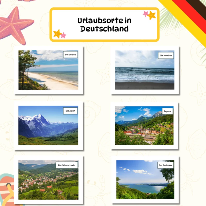 Sommer - gazetka ścienna szkolna (pdf) - język niemiecki
