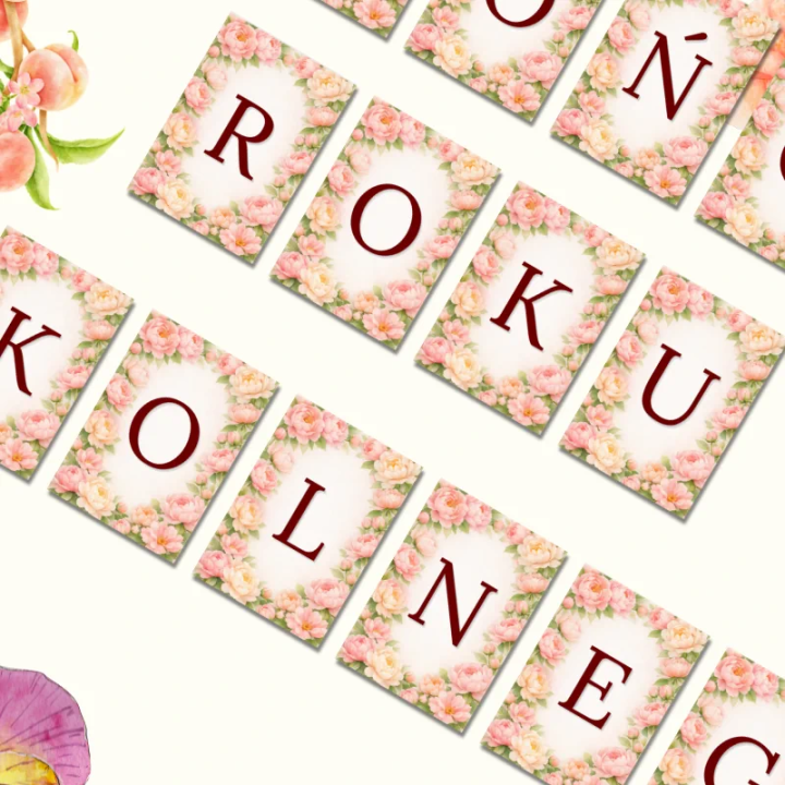 Napis „Zakończenie Roku Szkolnego” (pdf) - A4 do druku