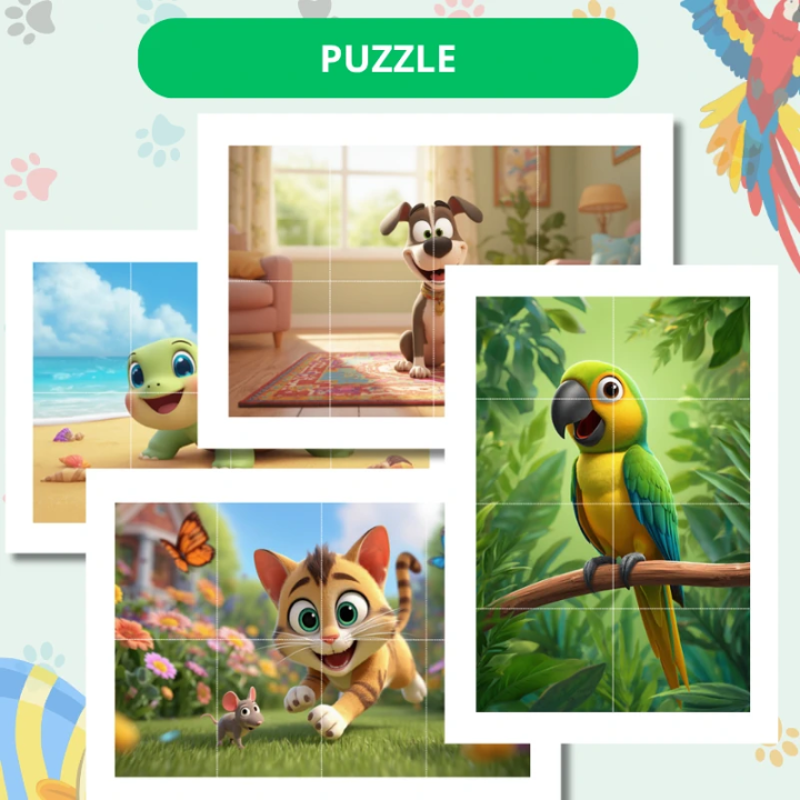 Zestaw Edukacyjny Pets (pdf) - język angielski - EduBazarek