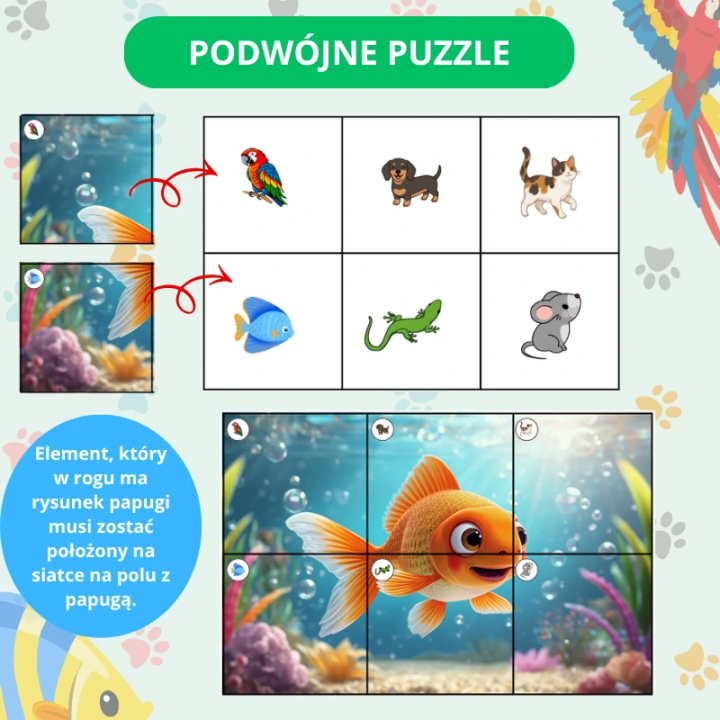 Zestaw Edukacyjny Pets (pdf) - język angielski - EduBazarek