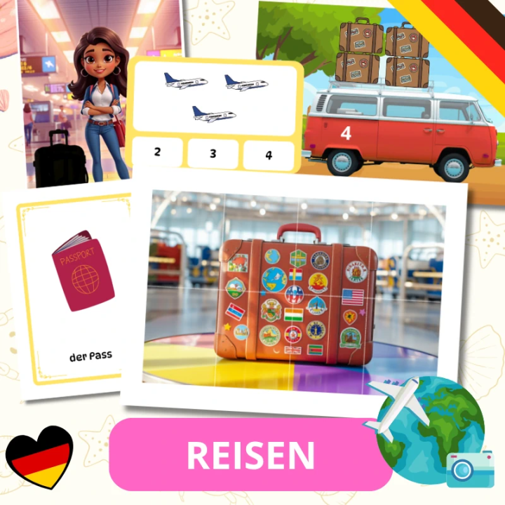 Zestaw Reisen - język niemiecki - EduBazarek