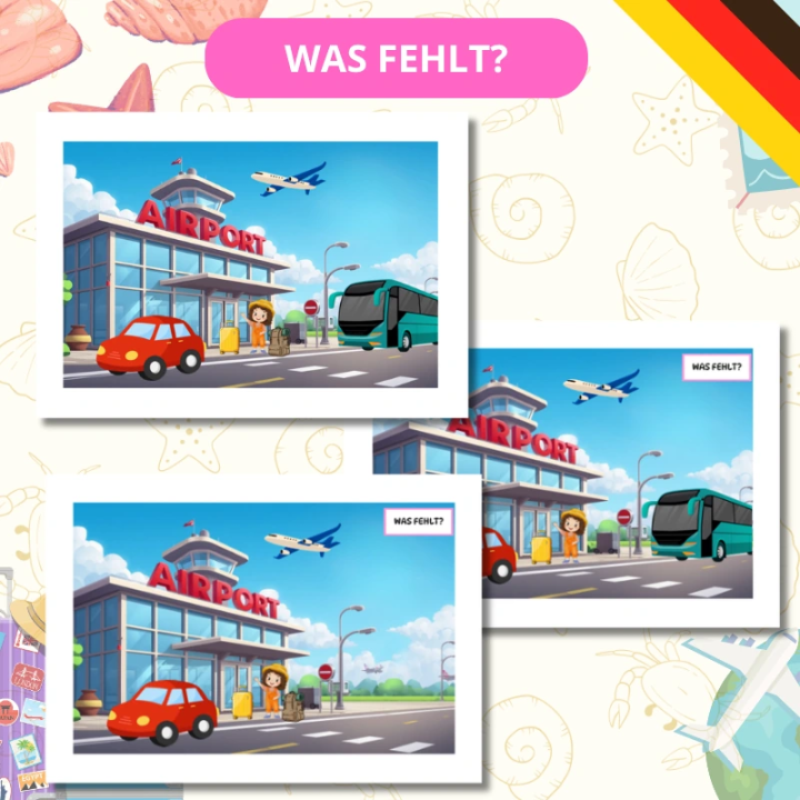 Zestaw Reisen - język niemiecki - EduBazarek