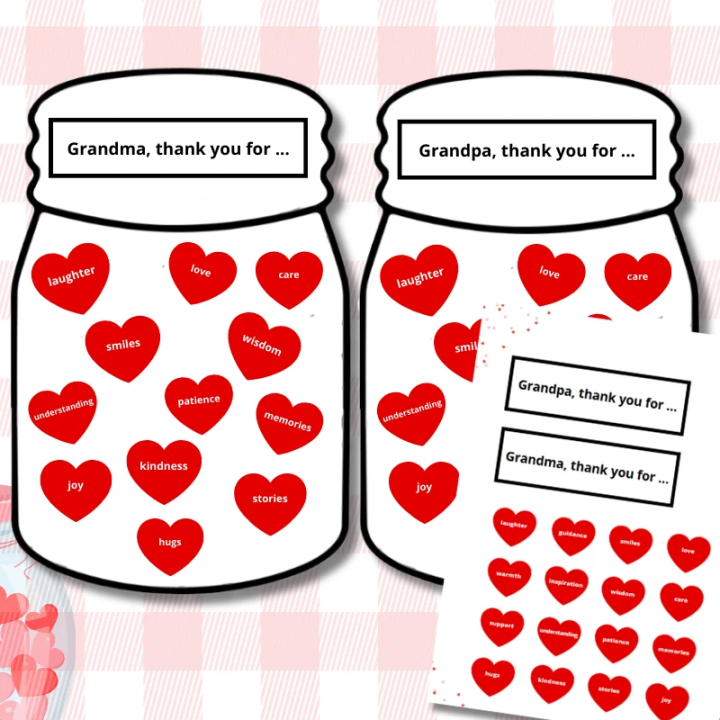 Zestaw Prezentowy na Dzień Babci i Dziadka - język angielski - EduBazarek