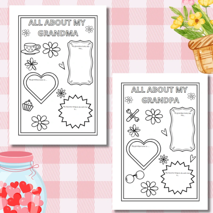 Zestaw Prezentowy na Dzień Babci i Dziadka - język angielski - EduBazarek