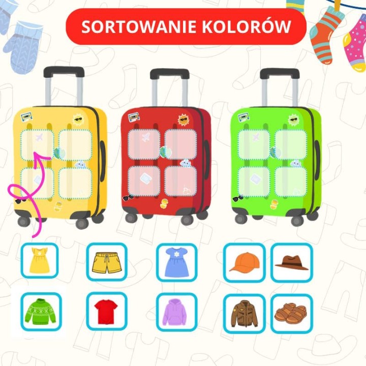 Zestaw edukacyjny Clothes (pdf) - język angielski - EduBazarek