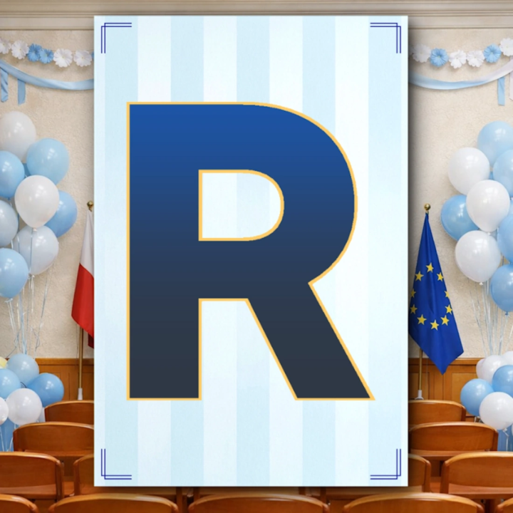 Napis okolicznościowy – Uroczyste rozpoczęcie roku szkolnego