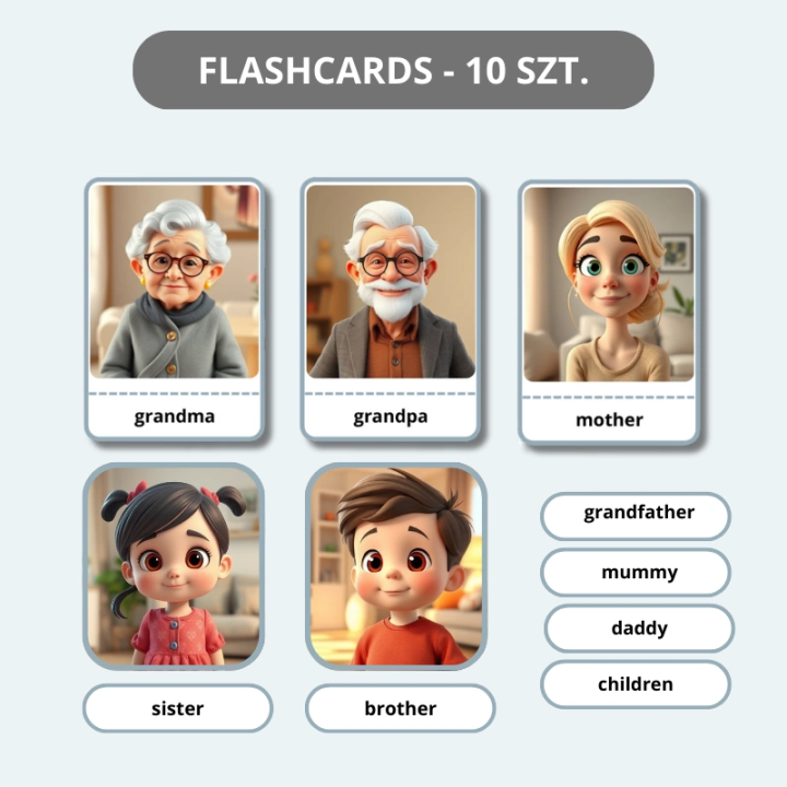 Family Pack - język angielski - EduBazarek