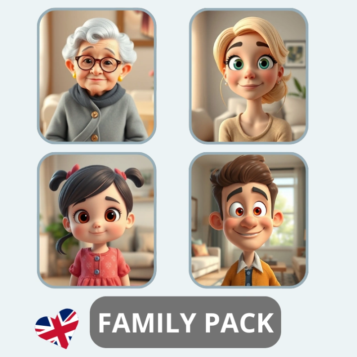 Family Pack - język angielski - EduBazarek
